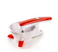 Ariete 261 Passì - Passaverdure Elettrico - 3 dischi Acciaio Inox - adattabile a qualsiasi recipiente - 25 Watt - Bianco e arancio
