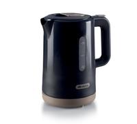 Ariete Ariete 2846 Bollitore Breakfast, 2200W, Capacità 1,7 L, Base Cordless 360°, Spegnimento automatico, Coperchio di sicurezza, Livello acqua visibile, Finitura lucida e opaca, Dark & Sahara Grey