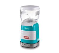 Ariete 2956, Pop Corn Party Time, Macchina per Pop Corn, Scoppia 60gr di Mais per Pop Corn in 2 minuti con Aria Calda, Senza Grassi, 1000 Watt, Azzurro