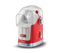 Ariete Ariete 2958 Pop Corn Maker Party Time, Macchina per pop corn con leva, 1100 Watt, Capacità 600 g, Cottura ad aria calda senza grassi, Rosso