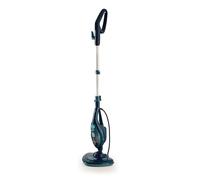 Ariete 4164 Steam mop 10 in 1, Scopa lavapavimenti a vapore, Uccide 99,9% di germi e batteri, Kit accessori, Autonomia illimitata, 1500 Watt, Blu