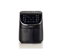 Ariete Ariete 4627 Airy Fryer 7L, Friggitrice ad aria, 1800 W, Capacità 7L, Capacità di cottura 2,8kg, 12 programmi preimpostati, Funzione Max Crisp, Temperatura fino a 200°, Cestello antiaderente con griglia, Nero