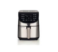 Ariete 4628 Friggitrice ad aria 7L, 1800 W, Capacità 7L, Capacità di cottura 2,8kg, 12 programmi preimpostati, Funzione Max Crisp, Temperatura fino a 200°, Cestello antiaderente con griglia, Metal