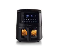 Ariete Ariete 4633 Friggitrice ad aria 4L, 1400W, Capacità 4L, 9 programmi, Funzione Shake e Grill, Temperatura fino a 200°C, Nero