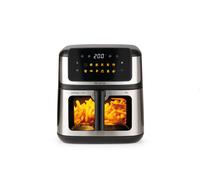 Ariete Ariete 4642 Air Fryer e Grill 10L Digital, 2100W, Doppia resistenza superiore e inferiore, Capacità XXXL 10L, 14 programmi di cottura, Pannello touch, Avvio ritardato, Timer, Finestra trasparen
