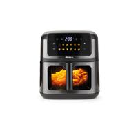 Ariete Ariete 4642 Air Fryer e Grill 10L Digital, 2100W, Doppia resistenza superiore e inferiore, Capacità XXXL 10L, 14 programmi di cottura, Pannello touch, Avvio ritardato, Timer, Finestra trasparen