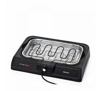 Ariete 723 Party Grill - barbecue elettrico. Potenza 2000W. Cottura lenta e rapida. Per carne, verdura e pesce. Dotata di vassoi raccogli grasso.