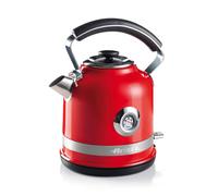 Ariete 2854 Bollitore Elettrico con Autospegnimento - Base Cordless - Filtro Removibile - Termometro - 2000 Watt - 1,7 Litri - Linea Moderna - Rosso