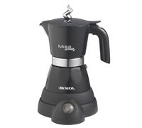 Ariete Caffettiera elettrica 2/4 tazze Moka elettrika caff? 1358 nera - Rotex