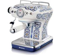 Ariete 1389 Macchina da caffè Capri, 850W, Capacità serbatoio 0,9L, Filtro ½ tazze, Vassoio raccogli goccia, Cappuccinatore