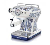 Ariete 1389 Macchina da caffè Capri, 850W, Capacità serbatoio 0,9L, Filtro ½ tazze, Vassoio raccogli goccia, Cappuccinatore