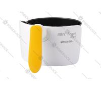 Ariete ciotola contenitore maniglia gialla friggitrice Airy Fryer Mini 4615