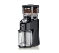 Ariete 3023 Coffee Grinder 3023, Macinacaffè con macine coniche in acciaio inox, 200W, 14 livelli di macinatura, Capacità serbatoio 200 g, da 2 a 12 tazze, Nero