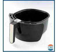 ARIETE Contenitore Cestello Maniglia Nero Originale Friggitrice Airy Fryer 4618