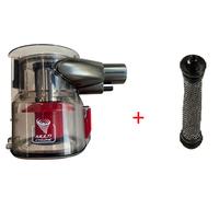 ARIETE CONTENITORE POLVERE + FILTRO GRIGIO ROSSO SCOPA CORDLESS 2757 ORIGINALE