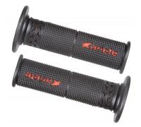 Ariete Coppia Manopole Ariete "Estoril" nero / rosso universali 120mm
