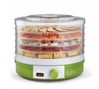 Ariete 616 B-Dry Essiccatore - Disidratatore Alimentare - Frutta, Verdura, Carne Disidratata - Temperatura 35°C/70°C - 245 Watt - Verde