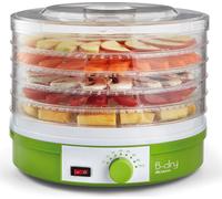 Ariete 616 B-Dry Essiccatore - Disidratatore Alimentare - Frutta, Verdura, Carne Disidratata - Temperatura 35°C/70°C - 245 Watt - Verde