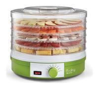 Ariete 616 B-Dry Essiccatore - Disidratatore Alimentare - Frutta, Verdura, Carne Disidratata - Temperatura 35°C/70°C - 245 Watt - Verde