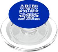Ariete Fatti zodiacali Astrologia sarcasmo intelligente PopSockets PopGrip per MagSafe