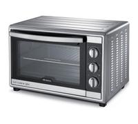 Ariete 945 Forno Elettrico ventilato con girarrosto 56 Litri - Bon Cuisine 560 - Temperatura max 230° - Luce interna - 2200 Watt - Argento