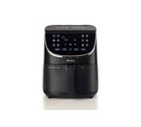 Ariete Ariete 4627 Airy Fryer 7L, Friggitrice ad aria, 1800 W, Capacità 7L, Capacità di cottura 2,8kg, 12 programmi preimpostati, Funzione Max Crisp, Temperatura fino a 200°, Cestello antiaderente con griglia, Nero