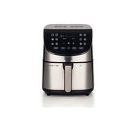Ariete 4628 Friggitrice ad aria 7L, 1800 W, Capacità 7L, Capacità di cottura 2,8kg, 12 programmi preimpostati, Funzione Max Crisp, Temperatura fino a 200°, Cestello antiaderente con griglia, Metal