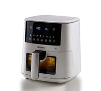 Ariete 4633 Friggitrice ad aria 4L, 1400W, Capacità 4L, 9 programmi, Funzione Shake e Grill, Temperatura fino a 200°C, Bianco