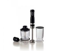 ARIETE MODERNA FRULLATORE AD IMMERSIONE BICCHIERE TRITATUTTO E FRUSTA NERO 1000W