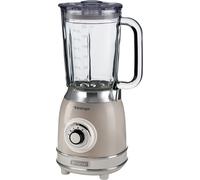 Ariete Frullatore con Bicchiere Capacità 1.5 Litri Potenza 1000 watt Lame Inox Bicchiere graduato colore Beige - 0583/03
