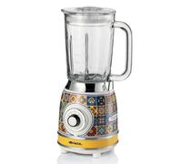 Ariete 583 Frullatore Positano con tazza in vetro da 1,5 Litri, 4 Lame in Acciaio Inox, 4 Velocità + Pulse,1000 Watt Ariete