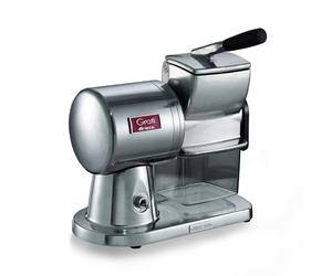 Ariete Gratì Superior 449, Grattugia Elettrica Professionale in Alluminio Pressofuso per Formaggio, Pane, Cioccolata, Frutta Secca, Motore ad Induzione, Facile da Pulire, 350W, Argento Lucido