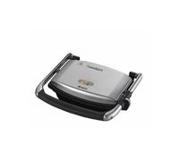 Ariete 1911 Toast & Grill Slim - Piastra elettrica antiaderente per toast e sandwich - piastra rigata - 1000 Watt - Argento