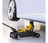 Ariete Idraulico Cric idraulico da pavimento 2T/3T pneumatico a basso profilo corsa in acciaio for impieghi gravosi con pompa di sollevamento a pistone singolo(3 Tons)