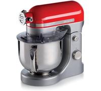 Ariete 1589 Planetaria Moderna, 1600 Watt, 11 velocità, 5,5 Litri, 3 accessori per impastare, amalgamare e montare. Rosso
