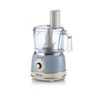 Ariete 1781 Robot da cucina Vintage, 1000W, Capacità 2,1L, Per preparazione impasti, Celeste