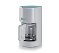 Ariete Ariete 1394 Macchina Caffè Filtro Breakfast, Macchina per caffè americano, Capacità 12 tazze, Finestra livello acqua, Indicatore luminoso di accensione, Filtro e portafiltro lavabili, Dispositivo antigoccia, Bianco