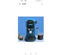 Ariete 1399 Macchina da caffè espresso Sky Blue, Per polvere e cialde ESE, 1300 W, Capacità 1,1L, 15 bar di pressione, Filtro 1, 2 tazze e cialda ESE, Cappuccino, Blu