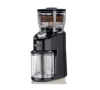 Ariete 3023 Coffee Grinder 3023, Macinacaffè con macine coniche in acciaio inox, 200W, 14 livelli di macinatura, Capacità serbatoio 200 g, da 2 a 12 tazze, Nero