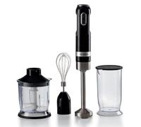 ARIETE MODERNA FRULLATORE AD IMMERSIONE BICCHIERE TRITATUTTO E FRUSTA NERO 1000W