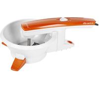 Ariete 261 Passì - Passaverdure Elettrico - 3 dischi Acciaio Inox - adattabile a qualsiasi recipiente - 25 Watt - Bianco e arancio