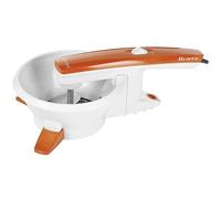 Ariete 261 Passì - Passaverdure Elettrico - 3 dischi Acciaio Inox - adattabile a qualsiasi recipiente - 25 Watt - Bianco e arancio