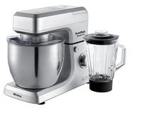 Ariete 1598 Gourmet Professional 7L Metal - Impastatrice Planetaria con Frullatore - Ciotola in Acciaio Inox - 7 L - Caraffa in vetro - 1200 Watt - 6 velocità