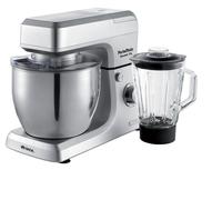 Ariete 1598 Gourmet Professional 7L Metal - Impastatrice Planetaria con Frullatore - Ciotola in Acciaio Inox - 7 L - Caraffa in vetro - 1200 Watt - 6 velocità