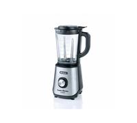 Ariete 579 Power Blender 1200W, Frullatore, 1200W, 4 lame in acciaio inox, 2 velocità + Funzione Pulse, Capacità 1,5 L, Piedini antiscivolo, Coperchio superiore, Metal