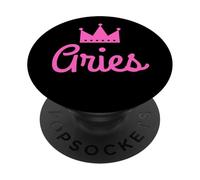 Ariete Principessa Segno zodiacale Astrologia Donne PopSockets PopGrip Adesivo