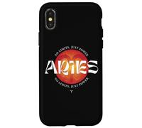 Ariete segno zodiacale di fuoco senza limiti solo potere astrologia Custodia per iPhone X/XS