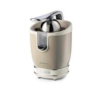 Ariete 413 Spremiagrumi Elettrico con Leva - Salvagoccia - Motore Silenzioso - 85 Watt - Design Vintage - Beige