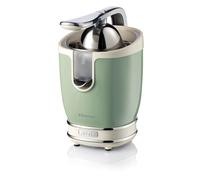 Ariete 413 Spremiagrumi Elettrico con Leva - Salvagoccia - Motore Silenzioso - 85 Watt - Design Vintage - Verde