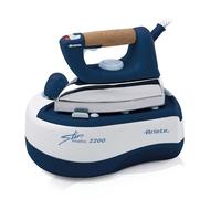 Ariete 6257 Stiromatic 2200 - Ferro da stiro con Caldaia in Acciaio Inox - Piastra in alluminio - manico in sughero - Vapore continuo fino 80 gr/min